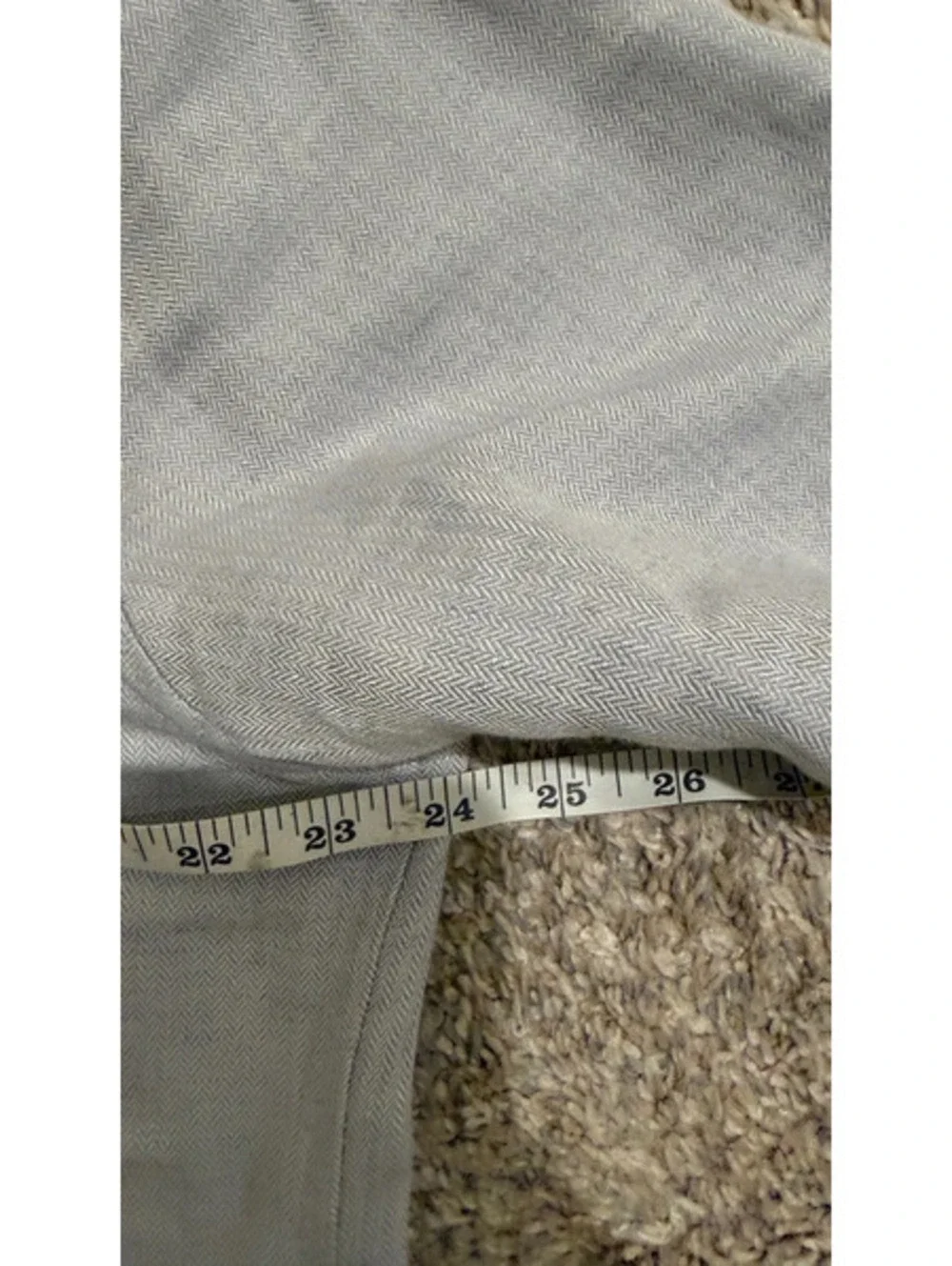 Banana Republic Premium Linen Dress Shirt Lot 3 L Slim